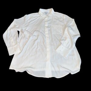 Nine West White Dress Shirt Women’s (XXL) NEW